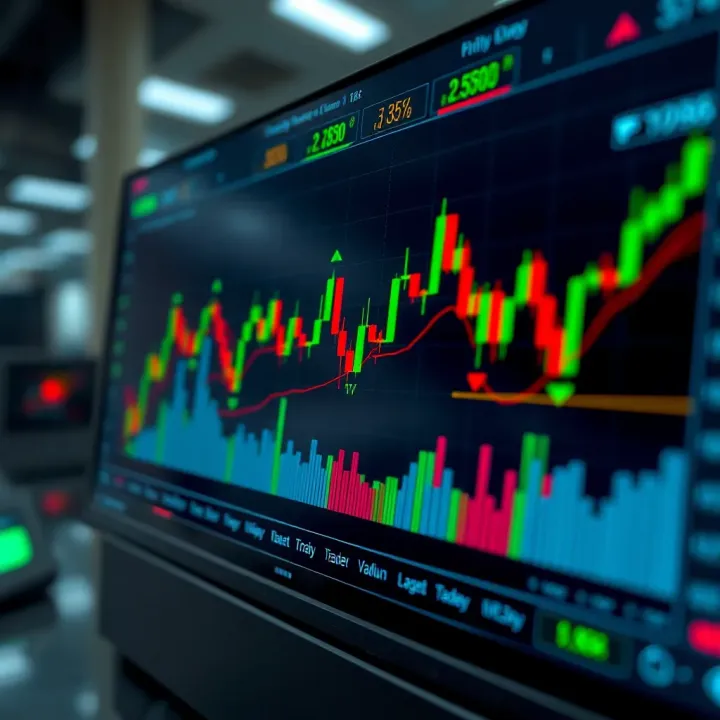 TradingView.com Interactive Chart with Technical Indicators Interactive TradingView.com chart displaying candlestick patterns and technical indicators