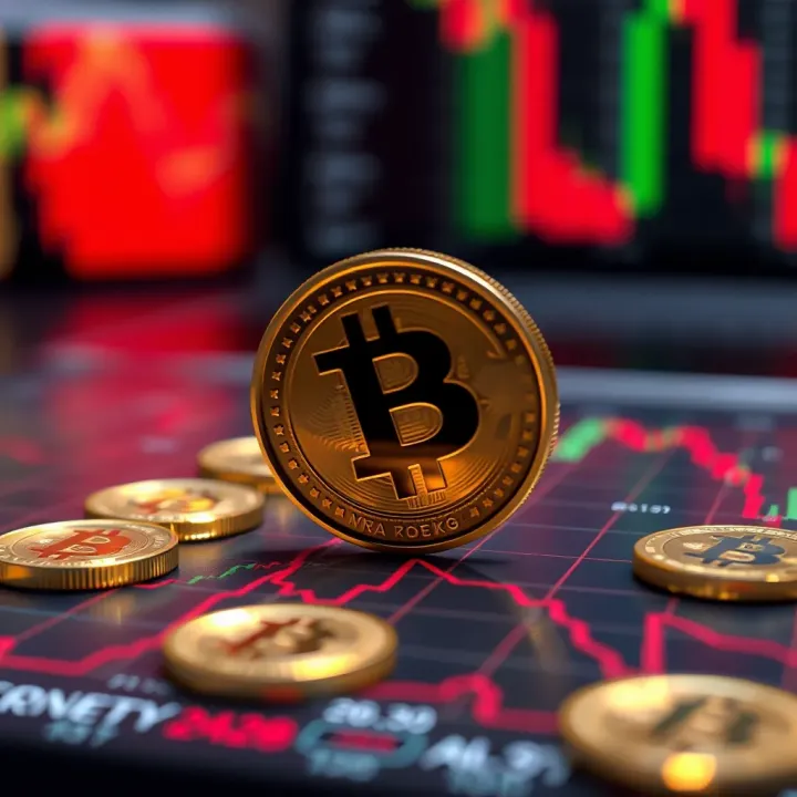 Visual representation of market factors affecting ARB token value and investment analysis
