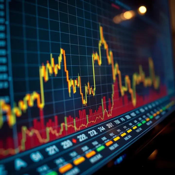 Graph showing price trends and market fluctuations of ATOM cryptocurrency