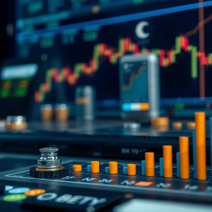 Conceptual illustration of risk management and portfolio diversification strategies