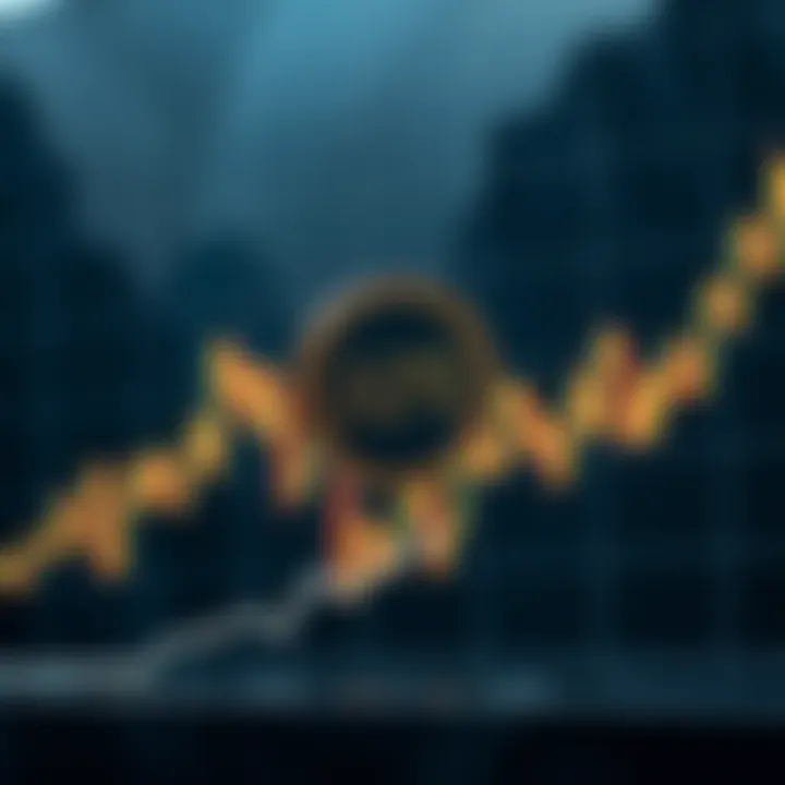 Graph showing the price fluctuations and market trends of Ape Coin over time