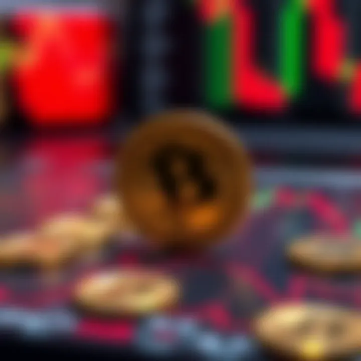 Visual representation of market factors affecting ARB token value and investment analysis