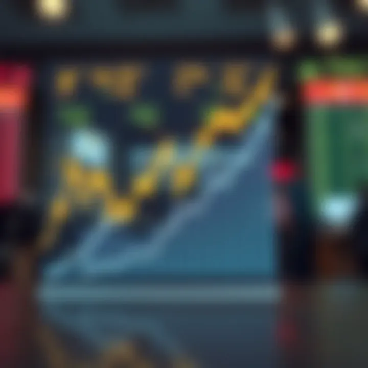 Graph depicting financial growth and investment trends in Pakistan's market