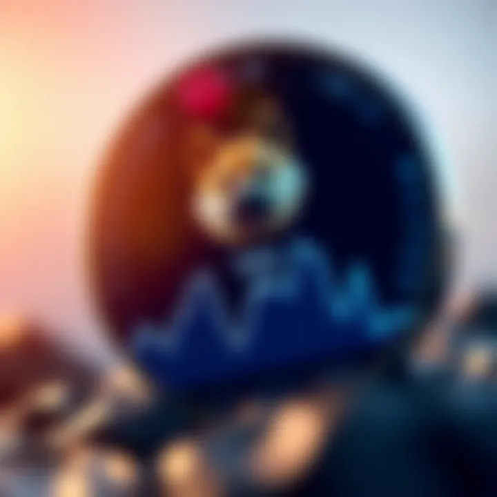 Graph showing upward and downward trends in Baby Doge Coin prices over a period