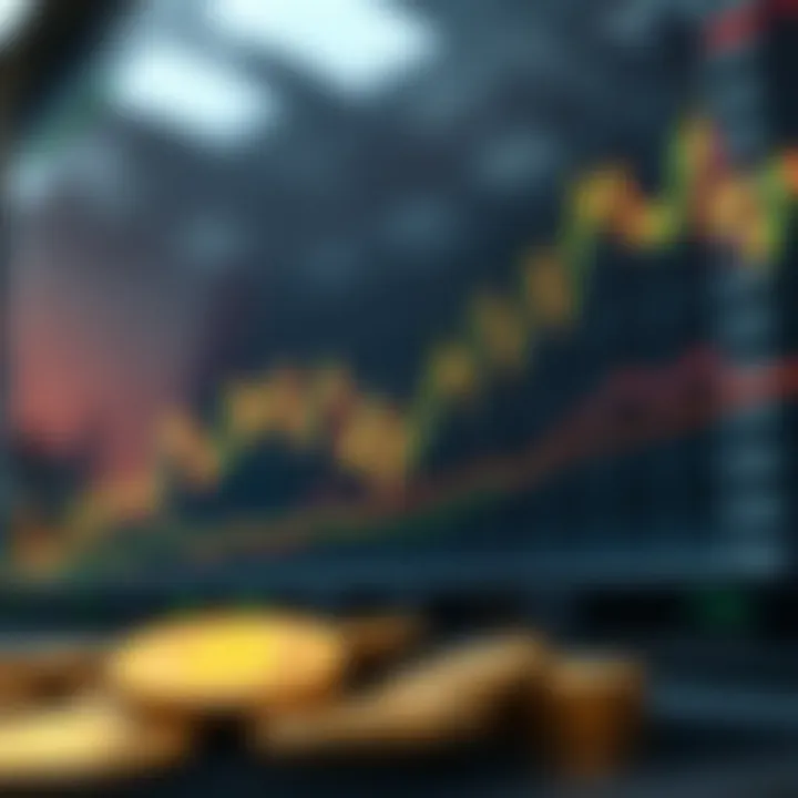 Graph showing Bitcoin Cash price trends influenced by market and external factors