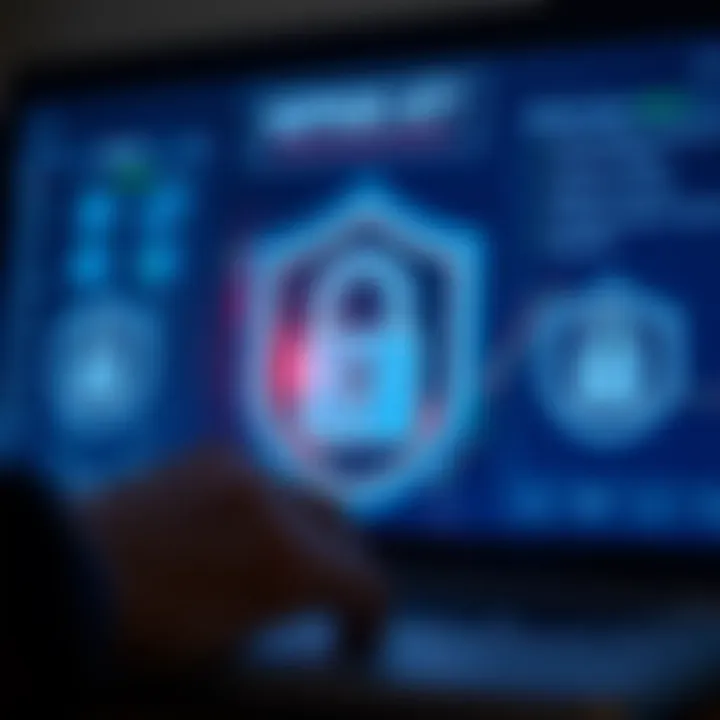 Secure online trading platform with encryption and authentication symbols