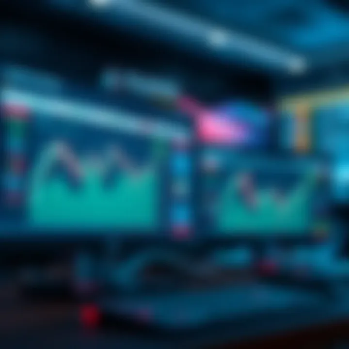 TradingView and Deriv platform screens showing linked accounts and integrated trading features