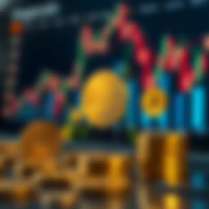 Comparative Analysis of Dogecoin and Other Cryptocurrencies Illustration showing comparison of Dogecoin performance against other major cryptocurrencies