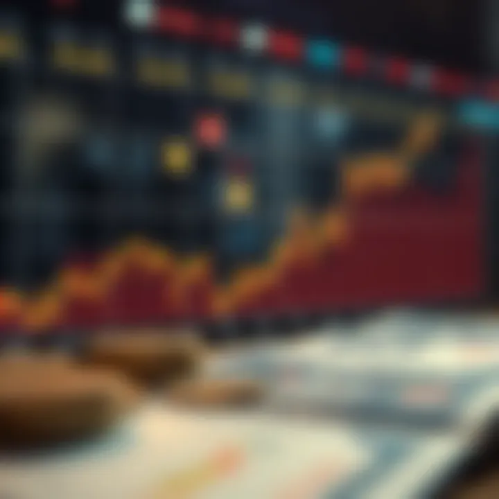 Graph showing fluctuations in US dollar exchange rate against Pakistani rupee