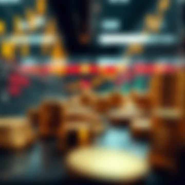 Visual representation of economic factors influencing investment in gold