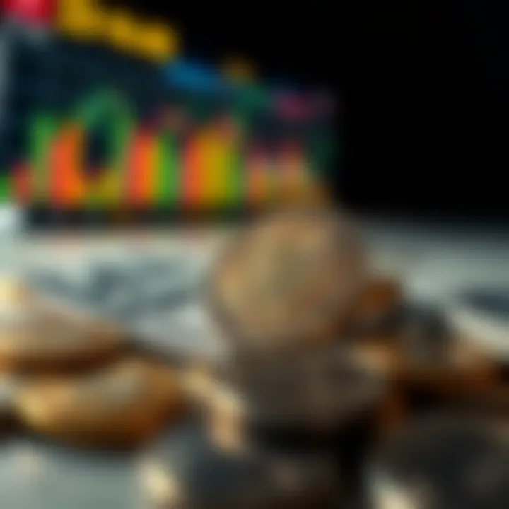 Illustration of economic indicators and external factors impacting currency valuation in Pakistan