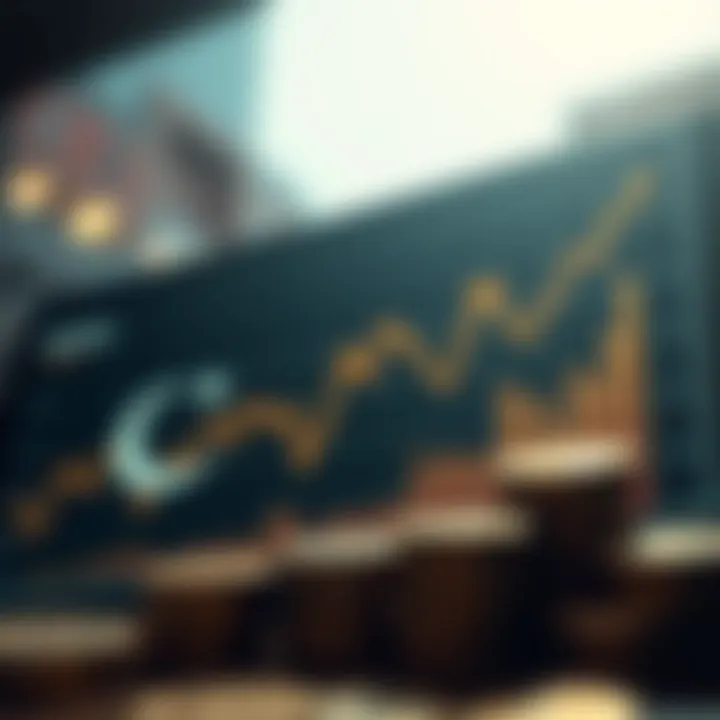 Graph showing currency value trends in Pakistan highlighting economic stability factors