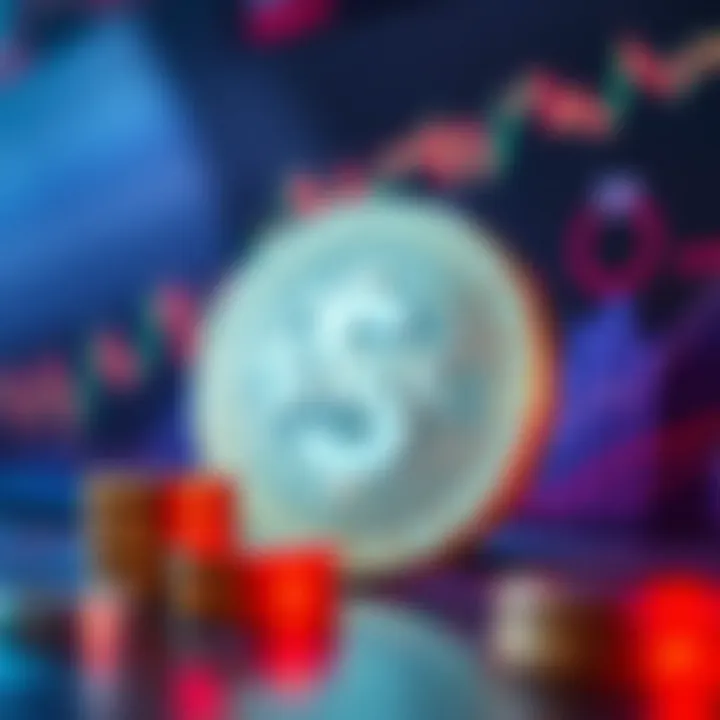 Chart illustrating factors influencing STRK coin value