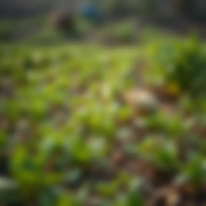 Factors Impacting Agricultural Productivity and Sustainability Illustration showing interconnected factors influencing agricultural productivity and sustainability