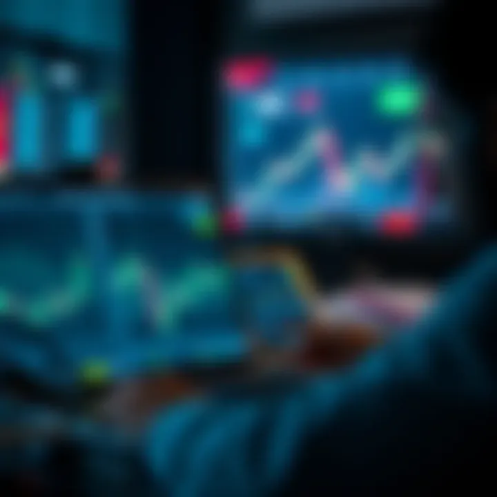 Using Quotex Demo Account for Risk-Free Trading Practice Trader using Quotex demo account on laptop with clear indicators and trading tools visible