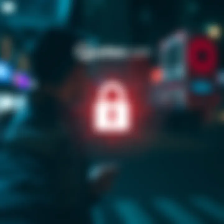 Visual guide illustrating security measures for protecting Quotex.com account