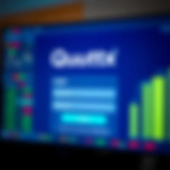 Secure login interface of Quotex broker with fields for username and password alongside a security shield icon