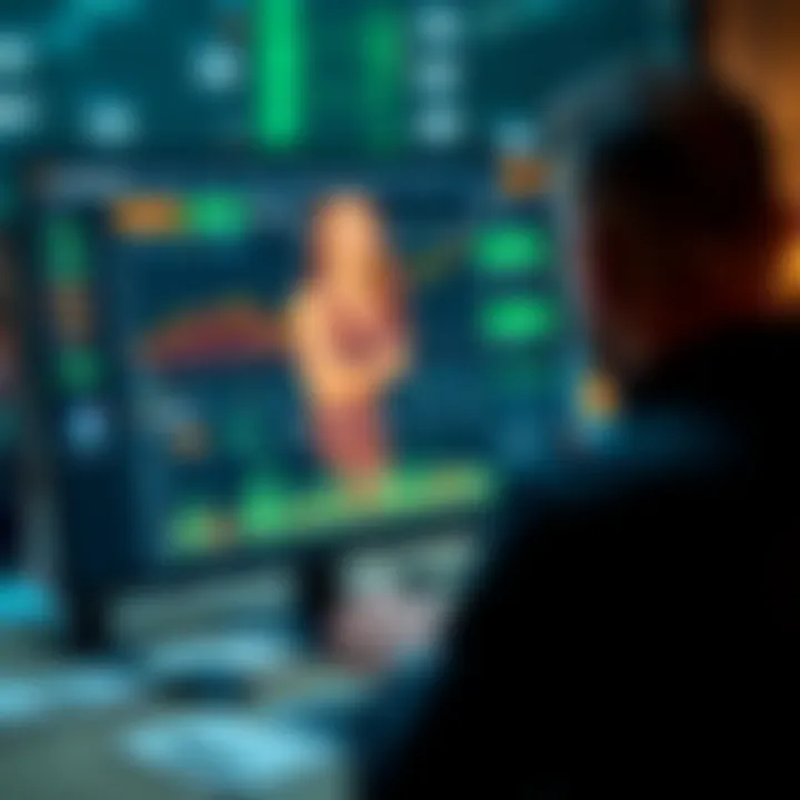 TradingView community dashboard showcasing trader discussions, shared strategies, and educational resources