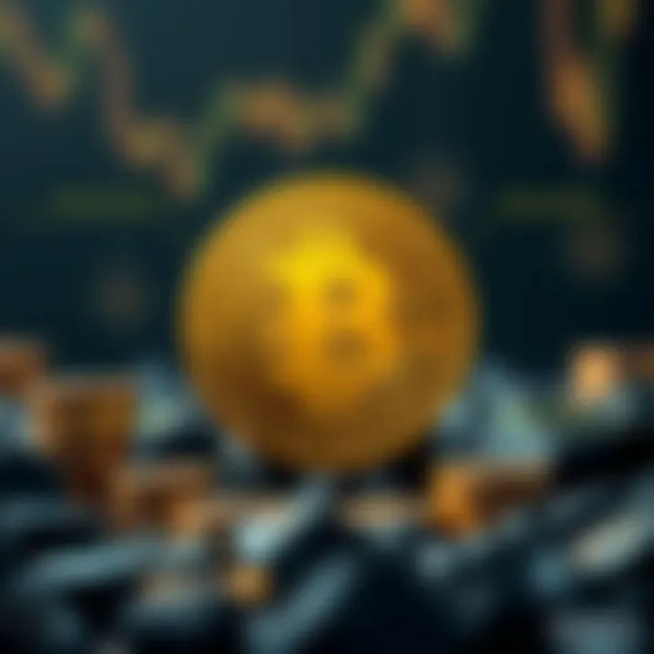 Illustration showing factors influencing TRB coin value including market demand, expert insights, and potential risks