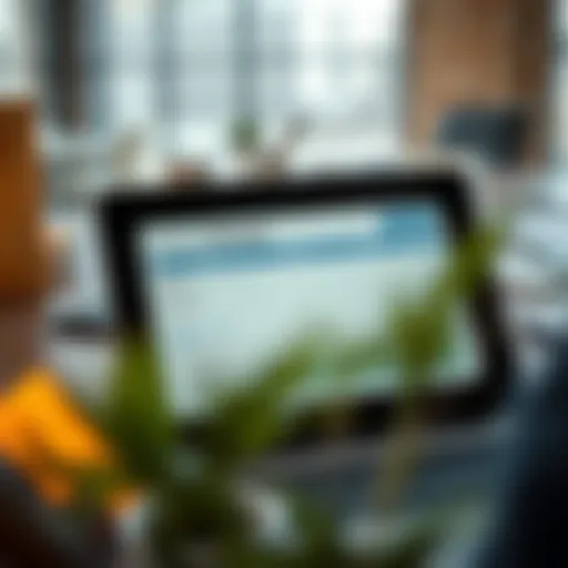 Balanced Budget Planner Highlighting Financial Goals Illustration of a balanced budget planner with categories and financial goals