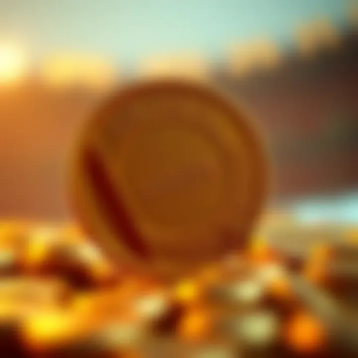 Digital tokens symbolizing fan engagement with sports teams