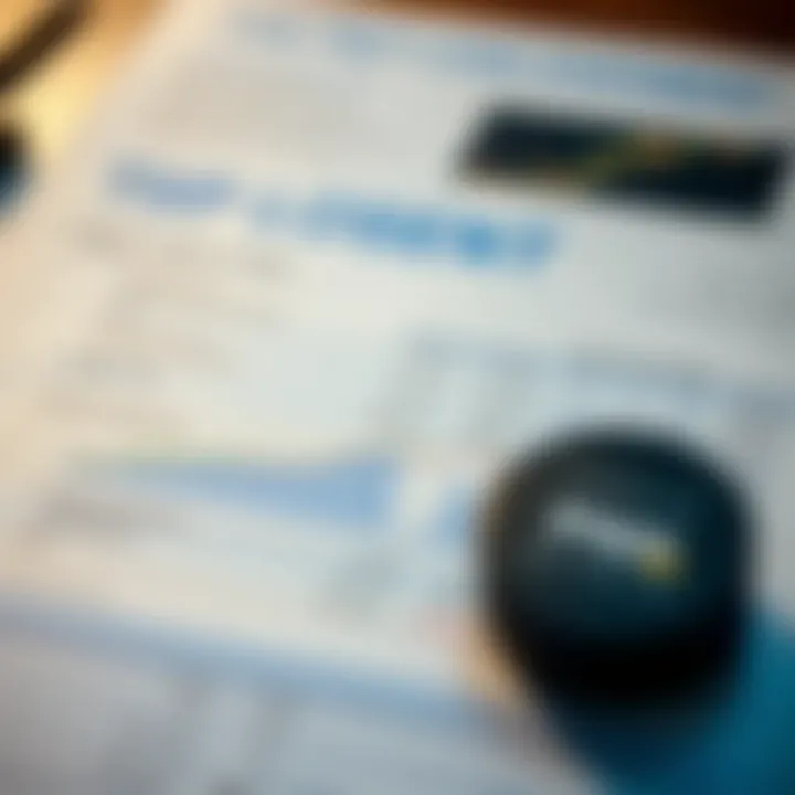 A detailed representation of a financial profit and loss statement highlighting key components and figures