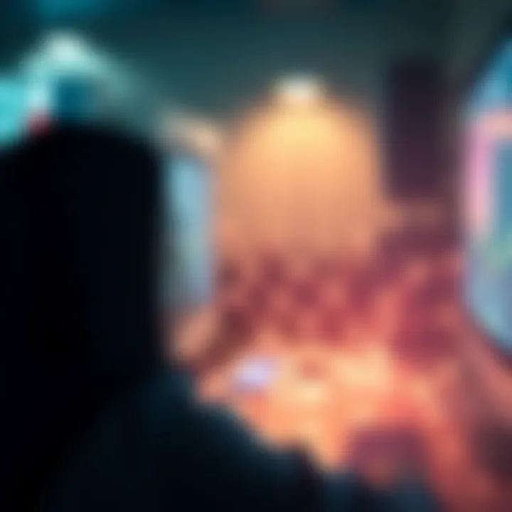 Digital marketing concept illustrating affiliate network connections and earnings