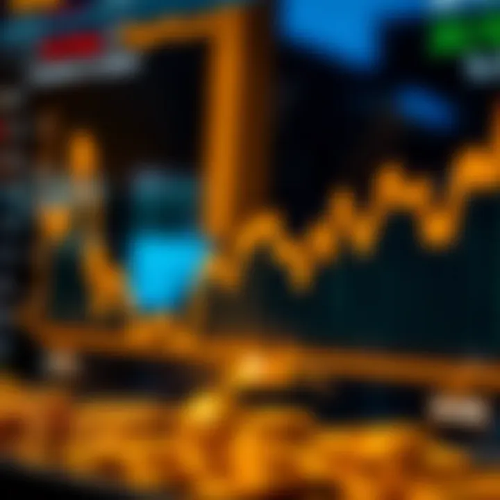 Graph illustrating gold price fluctuations and factors influencing market rates in Pakistan