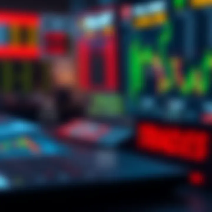 Diagram illustrating different types of trade accounts and their features for financial trading