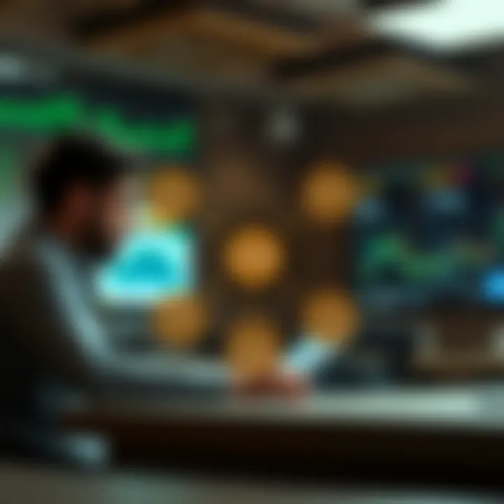 Diagram illustrating different types of trading brokers and their services for Pakistani traders