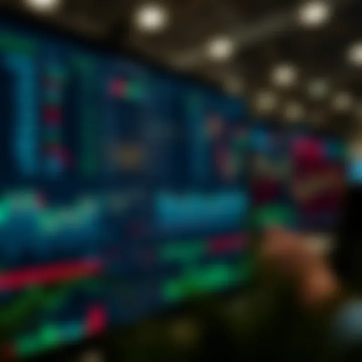 Interface displaying multiple asset types and market analytics for investor decision making