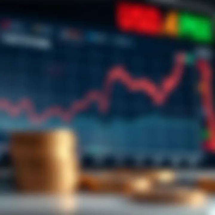 Graph depicting the fluctuation of the US Dollar against the Pakistani Rupee over time highlighting key economic events