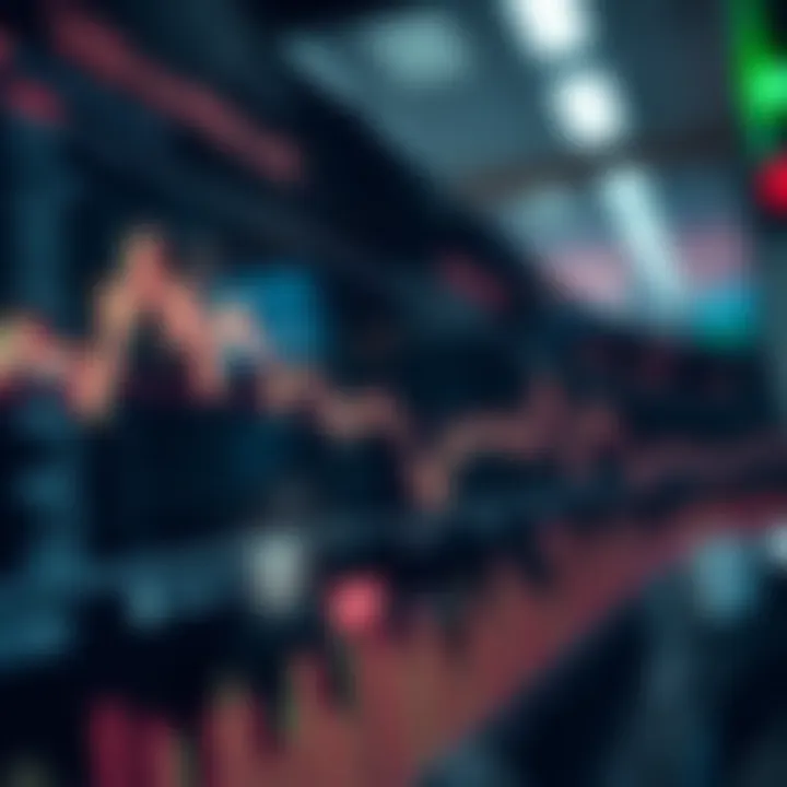 Chart showing fluctuations in USD to PKR exchange rate over time with economic indicators marked