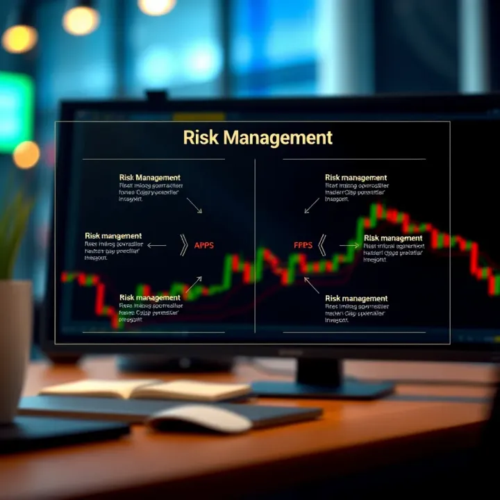 Diagram illustrating risk management techniques in CFD trading for Pakistani investors