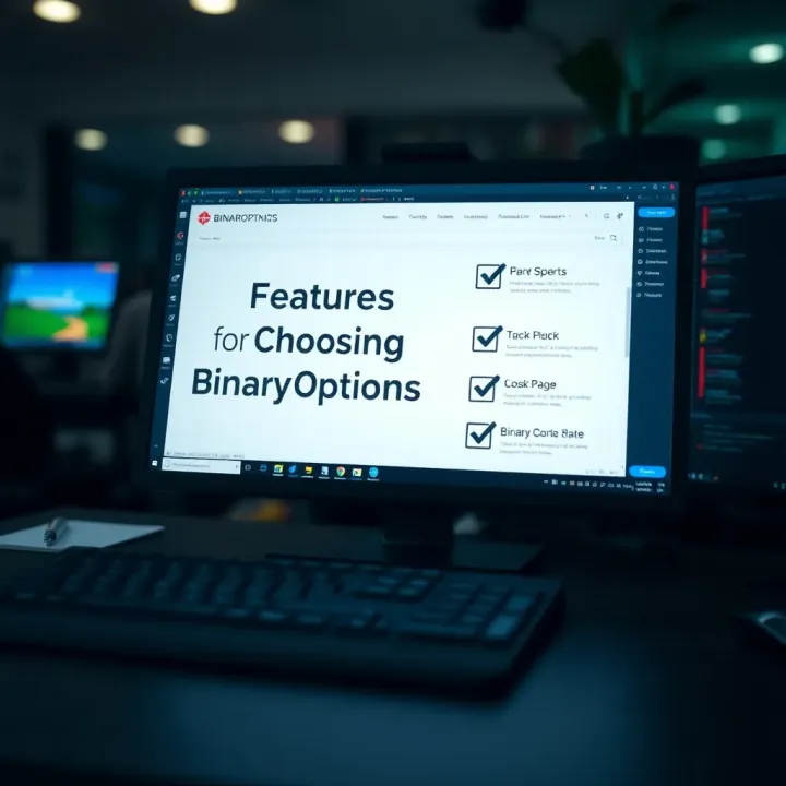 Checklist highlighting key features for selecting a reliable binary options broker