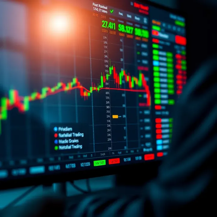 Comparing features of various trading platforms on a digital interface