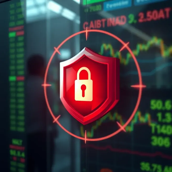 Security Features Ensuring Safe Trading on Deriv.com Security shield icon representing secure transactions and account protection
