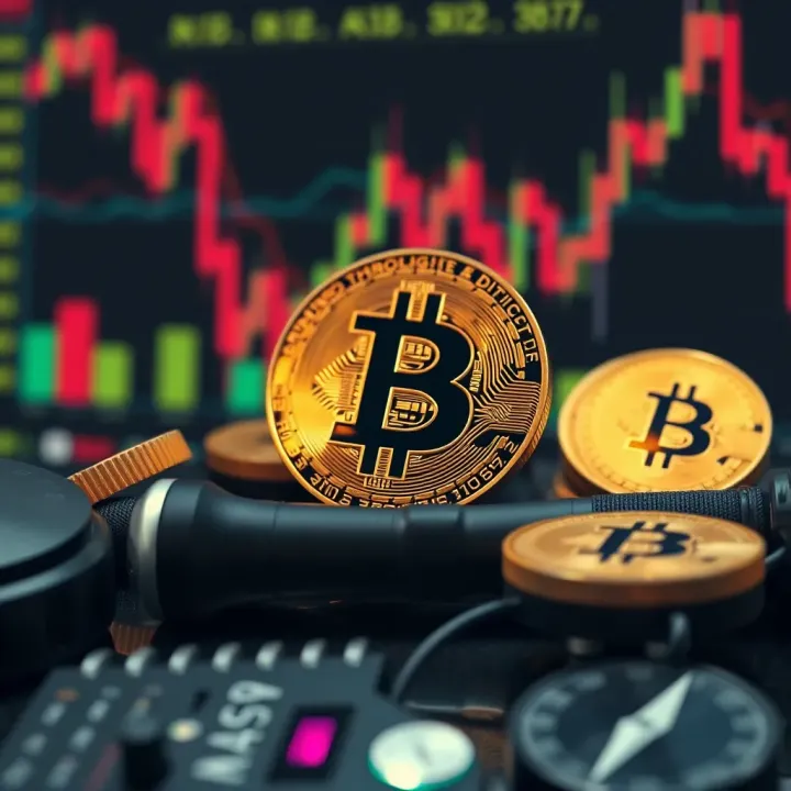 Visual representation of economic and regulatory factors impacting Bitcoin's value