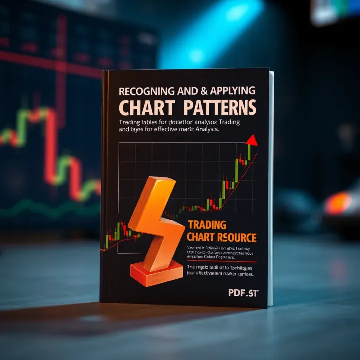 PDF Guide for Recognizing and Applying Trading Chart Patterns PDF resource cover showing trading strategies and chart pattern identification techniques for effective market analysis