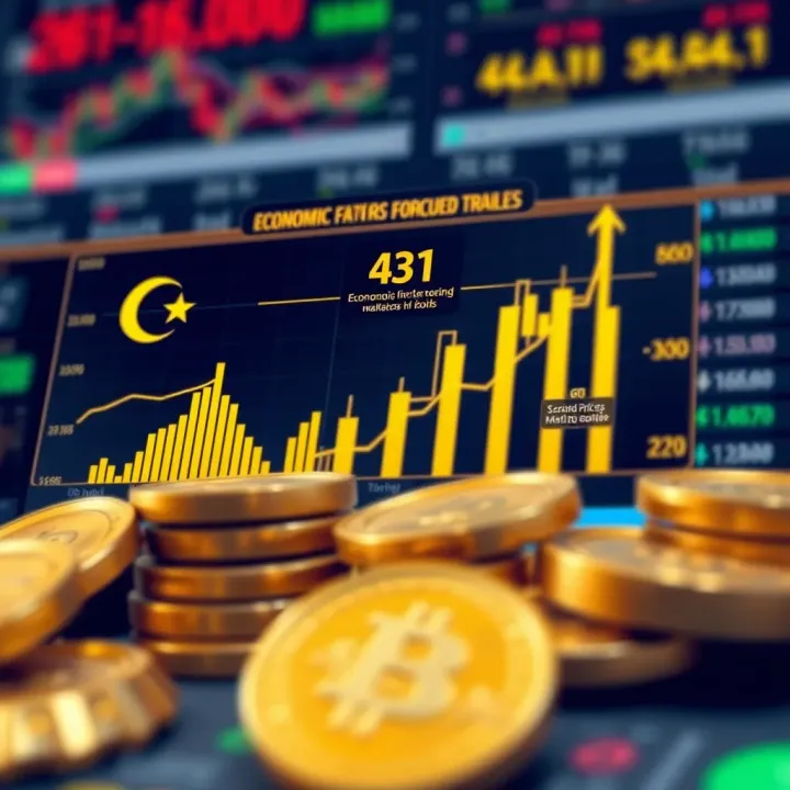 Key Economic and Market Factors Affecting Gold Prices Illustration showing factors influencing gold value including economic indicators and market dynamics