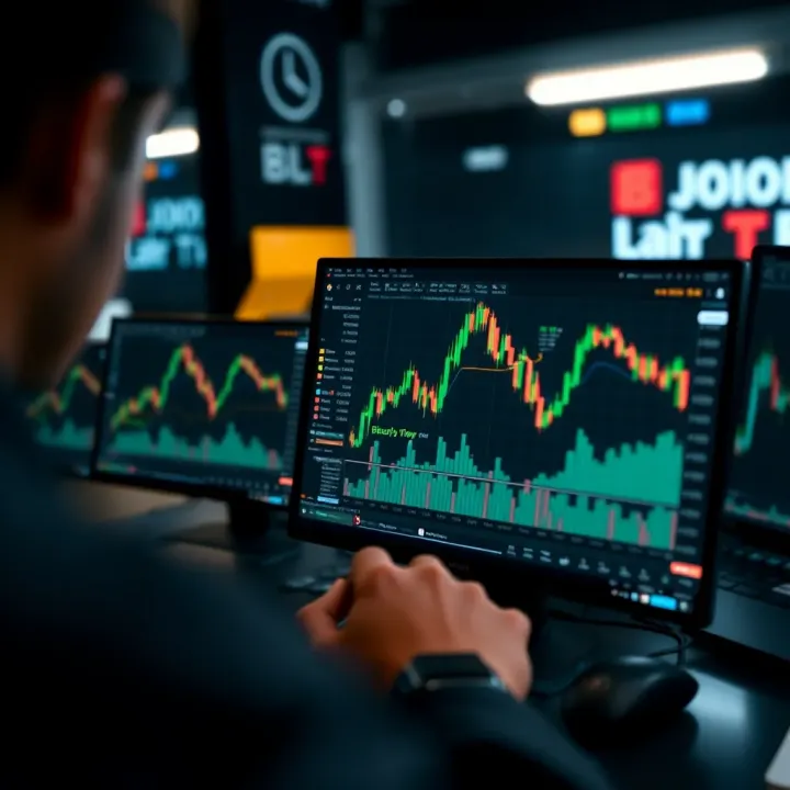 Binary.com trading interface integrated with TradingView for enhanced decision making