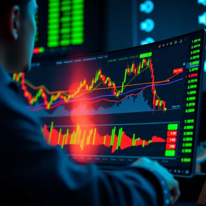Advanced Charting on TradingView for Deriv Market Analysis TradingView interface displaying advanced charting tools relevant to Deriv market analysis