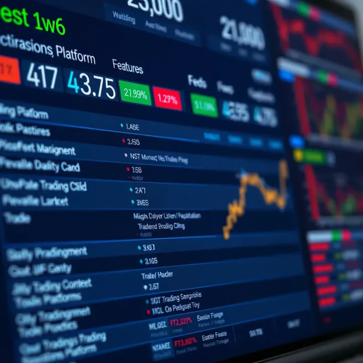 Comparison chart highlighting features, fees, and usability of various trading platforms for investors
