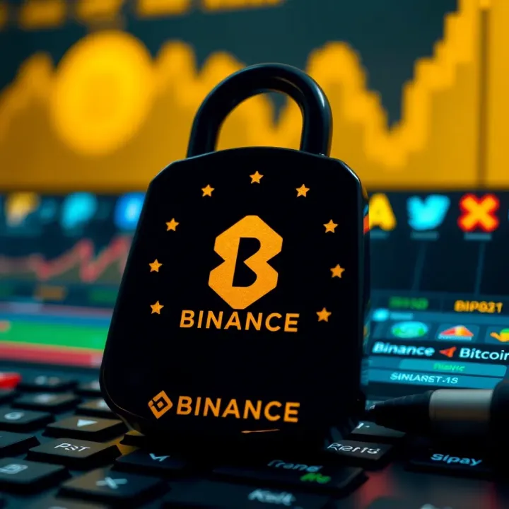 Visual representation of Binance’s deposit security features and user protection policies