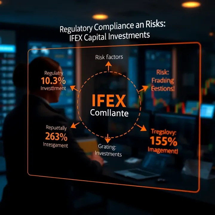Diagram highlighting regulatory compliance and risk factors associated with IFEX Capital investments