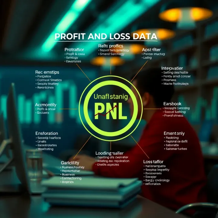 The Role of Profit and Loss Data in Business Strategy Diagram illustrating how profit and loss data impacts business decisions and financial planning