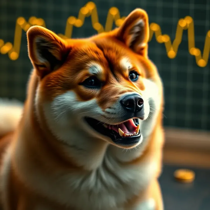 Graph illustrating the historical price fluctuations of Shiba Inu cryptocurrency over time