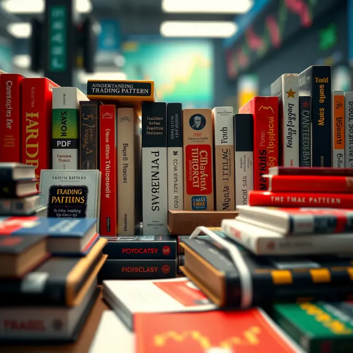 Compilation of Authoritative Trading Pattern Books and PDF Guides Collection of books and digital documents related to trading strategies and technical analysis