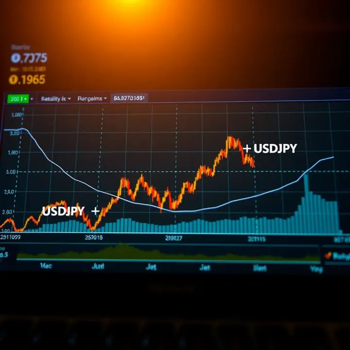 Fundamental Influences on USDJPY in Pakistan's Financial Context Graph illustrating fundamental factors and market trends impacting USDJPY with focus on Pakistan's financial market